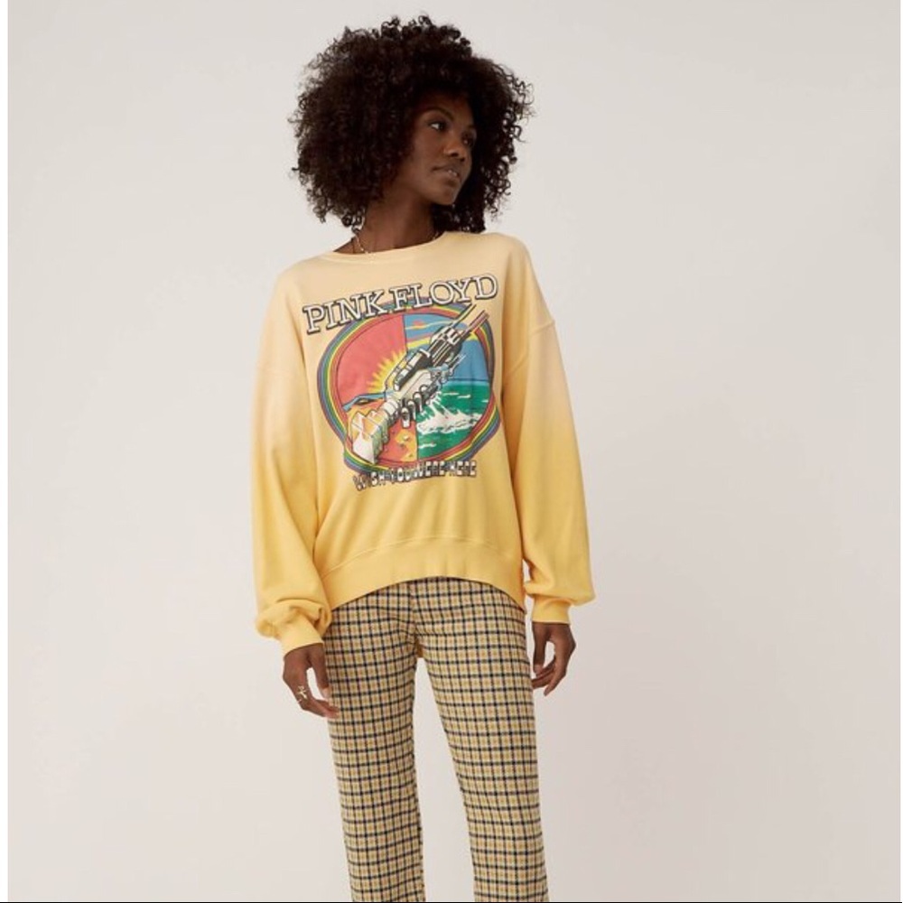 Pink Floyd Wish You Were Here Oversized Crew Sweat - Picture 3 of 6